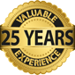 21 Years Experience
